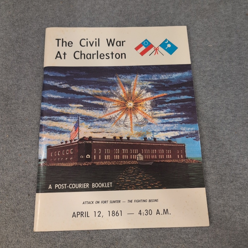 The Civil War At Charleston Post-Courier Booklet Wilcox Ripley 1997 19th‎ Ed